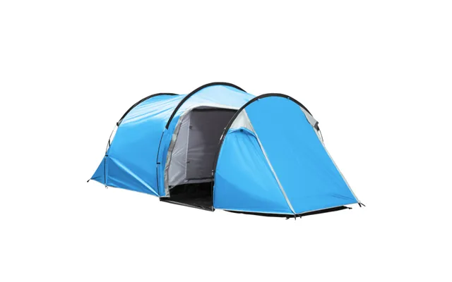 Family Camping Tent With 2 Rooms & Porch - Fibreglass Poles, Weather-resistant product image