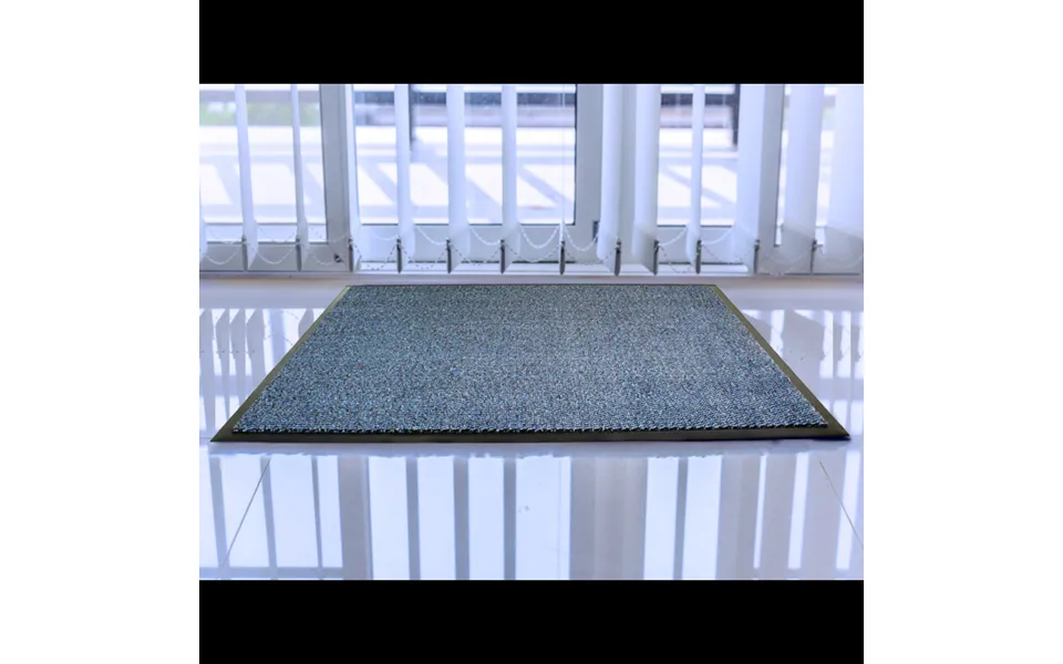 Floortex Polypropylene Indoor Entrance Mat - Mottled Blue, 90 X 150cm