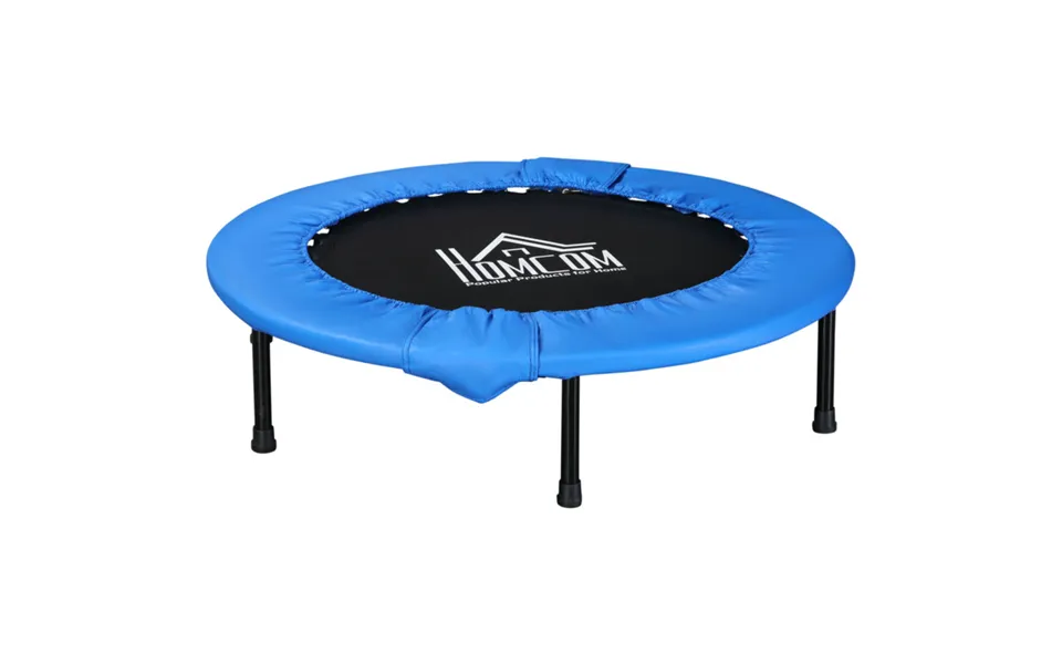 Foldable Mini Fitness Trampoline Rebounder Jumper - Blue