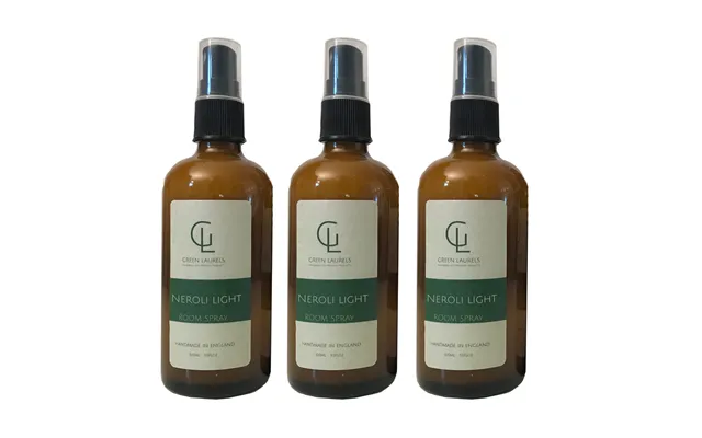 Green Laurels Aqueous Neroli Room Spray 100ml Amber Glass - 3 Bottles product image