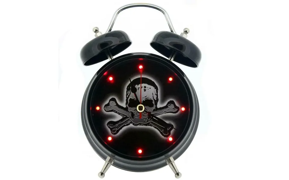 Gtp Double Bell Quartz Alarm Clock - Loud Chime, Traditional Design