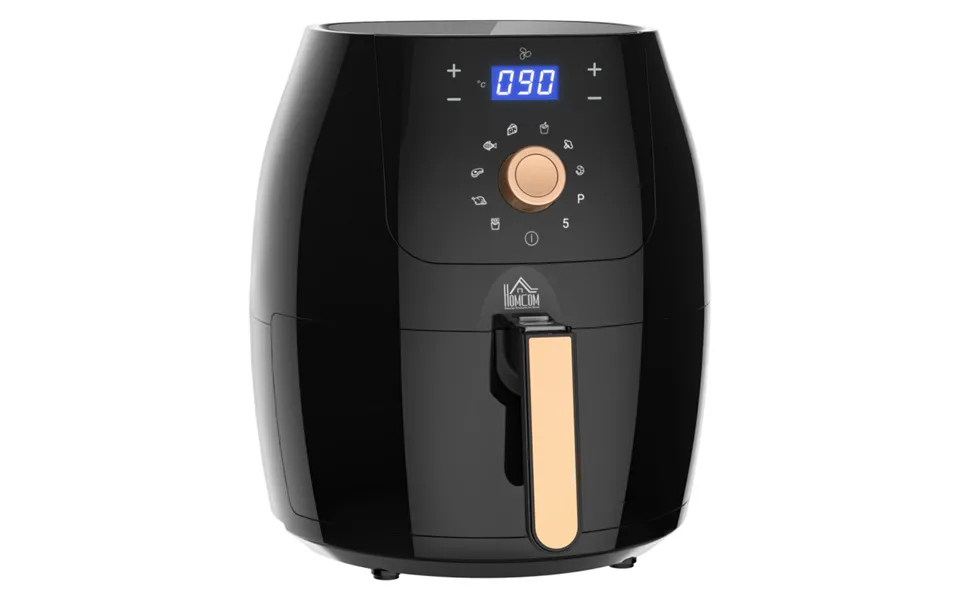 Homcom 1700w 5.5l Air Fryer With Digital Display & Adjustable Temperature