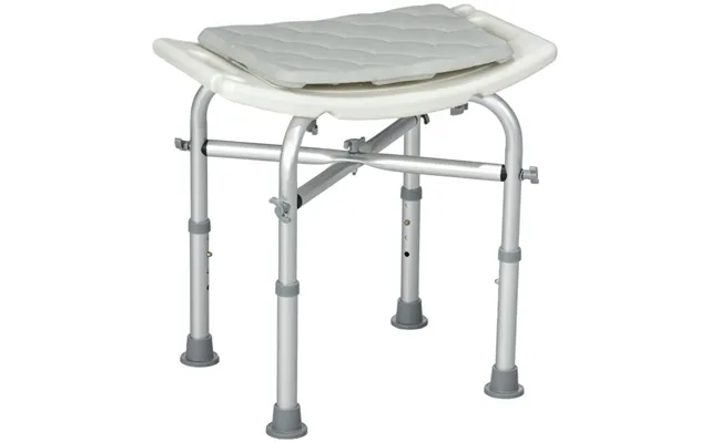 Homcom Aluminium Shower Stool Adjustable Bath Stool For Senior Disabled Pregnant product image