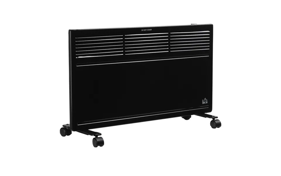 Homcom Electric Convector Heater 650w 1300w Portable Freestanding Or Wall-mounted - 1