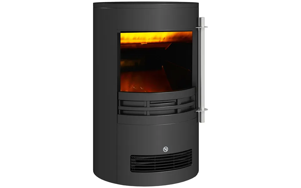 Homcom Electric Fireplace Heater 900w 1800w - Black