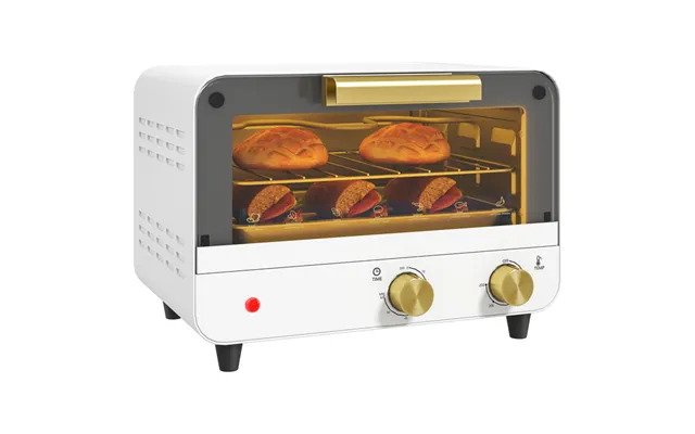Homcom Small Toaster Oven - 12l Mini Countertop Oven With Glass Door product image