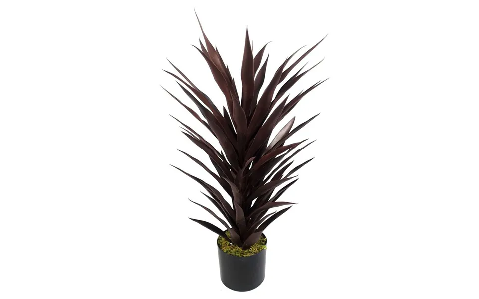 Leaf 85cm Dark Red Artificial Yucca Plant