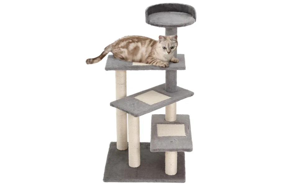 Multi-level Cat Activity Tower With Sisal Scratching Posts - Nearly 1 Metre Tall