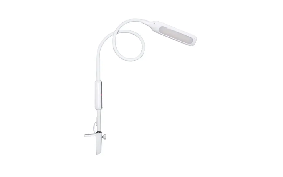 Native Lighting Lumina Desk Lamp - Flexible Gooseneck, White, 1m Reach