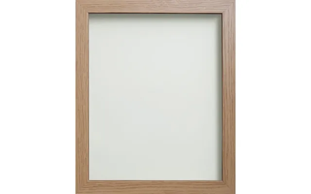 Oak Wood Foil Wrapped Picture Frame - 16x16 Inch 40.6x40.6cm With Perspex