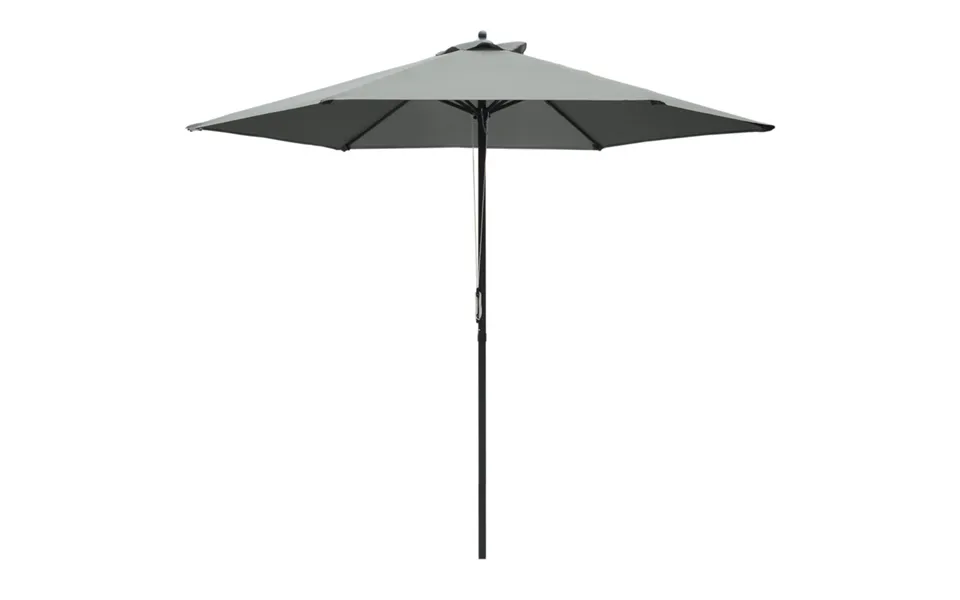 Outsunny 2.8m Garden Parasol Umbrella - Dark Grey