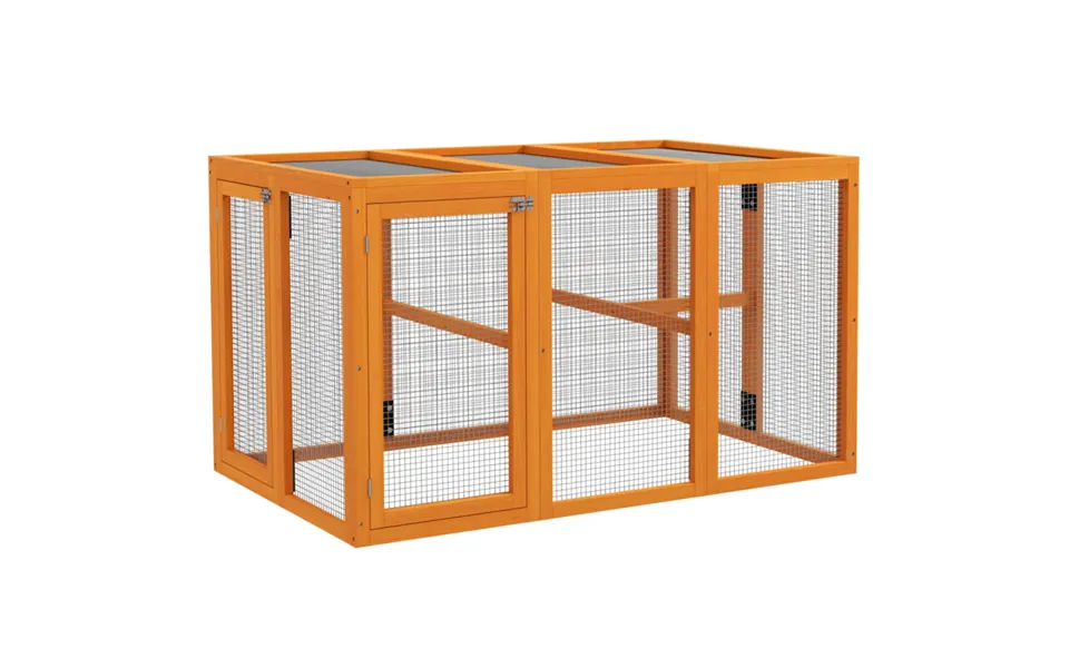 Pawhut Wooden Chicken Coop With Combinable Design - For 1-3 Chickens