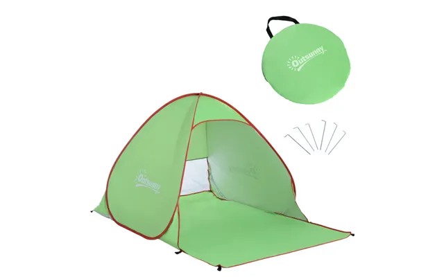 Pop Up Sun Shelter Tent - Two Person, Ventilated, Green product image