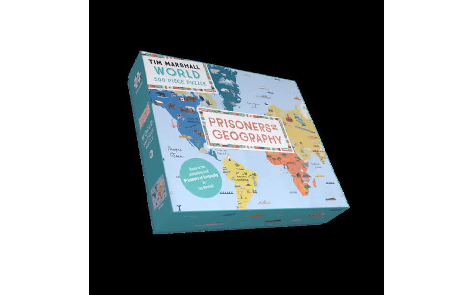 Prisoners Of Geography World Map 500 Piece Jigsaw Puzzle