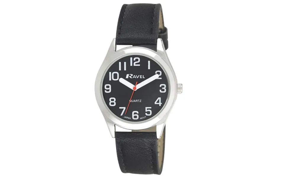 Ravel Classic Strap Watch - Black