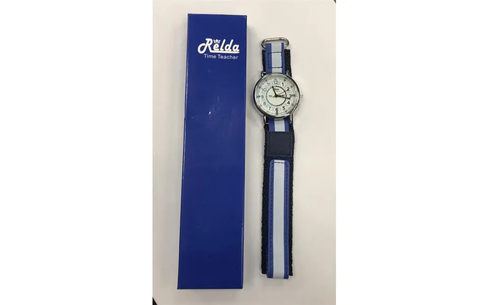 Relda Analogue Velcro Strap Children's Watch - Time Teacher