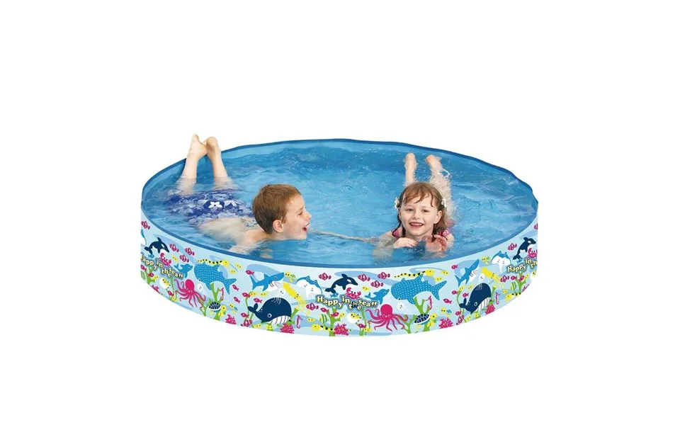 Rigid Wall Play Swimming Pool - Sea Life Outdoor Fun