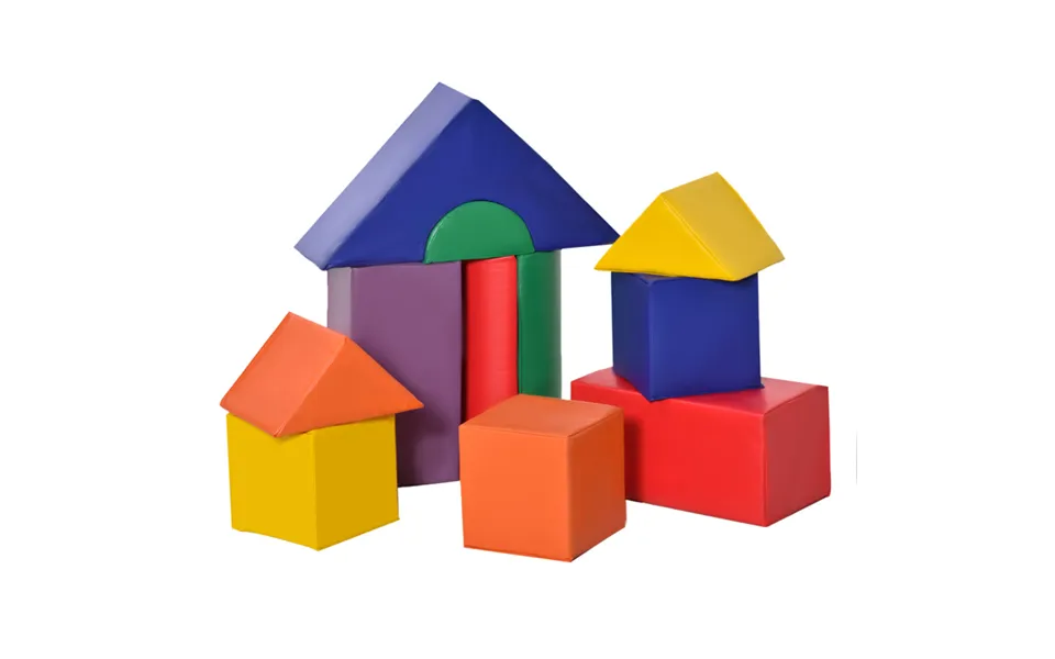 Soft Foam Puzzle Play Blocks Set - 11 Pieces, Toddler Learning Toy