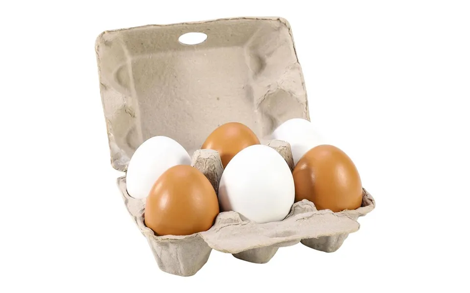 Soka Natural Wood Eggs For Imaginative & Educational Play