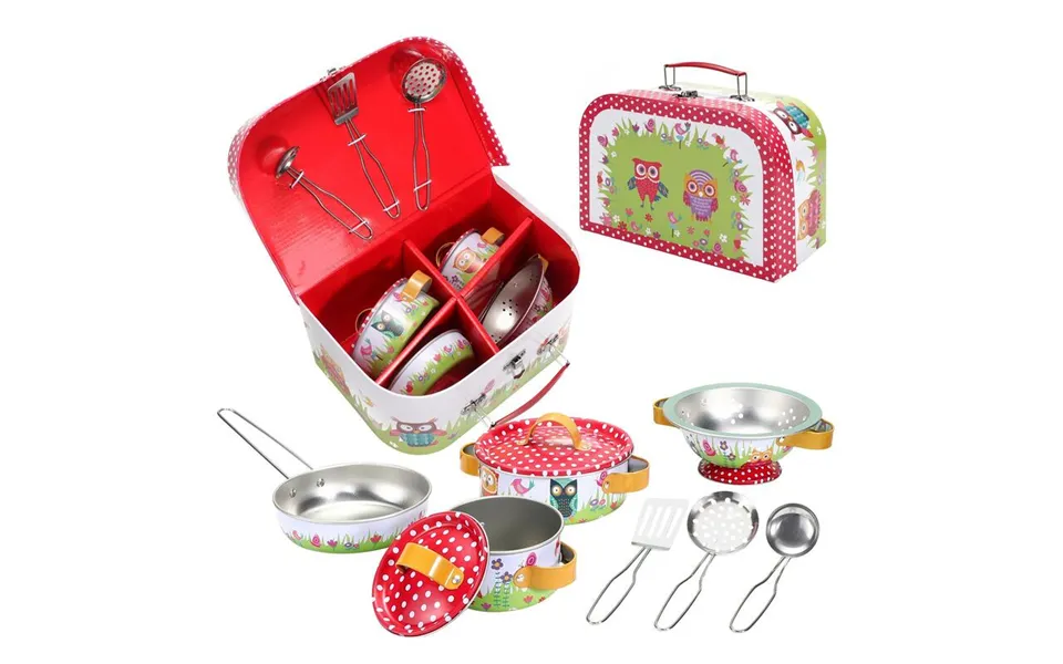 Soka Play Imagine Learn Animal Kitchenware Set - For Little Chefs