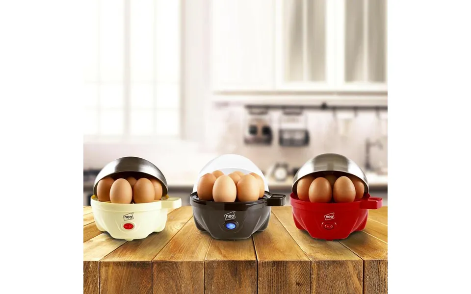 Stainless Steel Electric Egg Boiler, Poacher & Steamer - 7 Egg Capacity