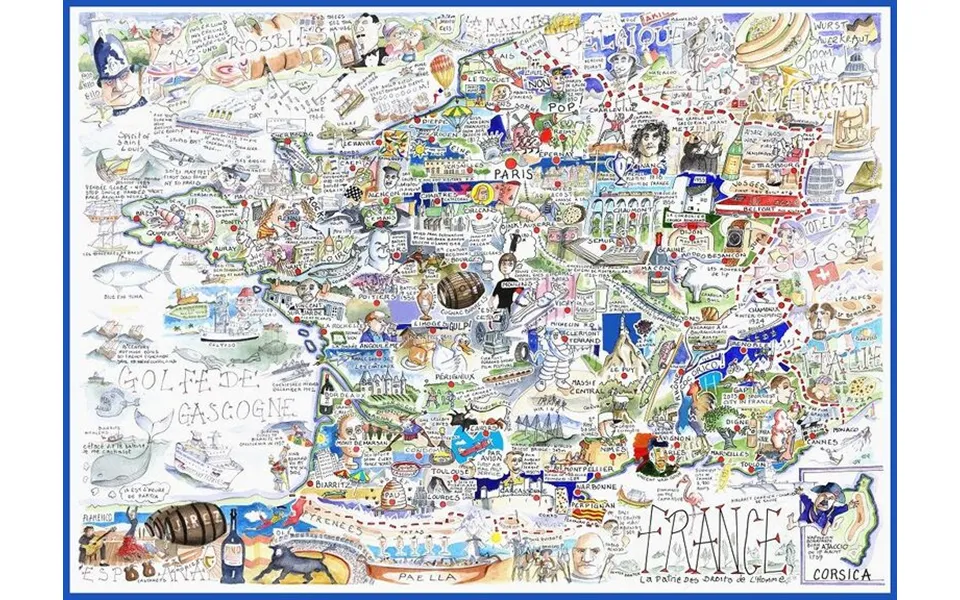 Tim Bulmer French Landscape 1000-piece Jigsaw Puzzle
