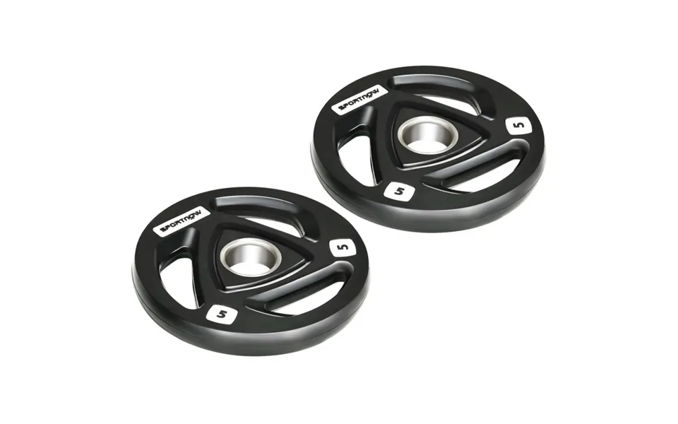 Tri-grip Olympic Weight Plates - 2'' Hole, 2 X 5kg