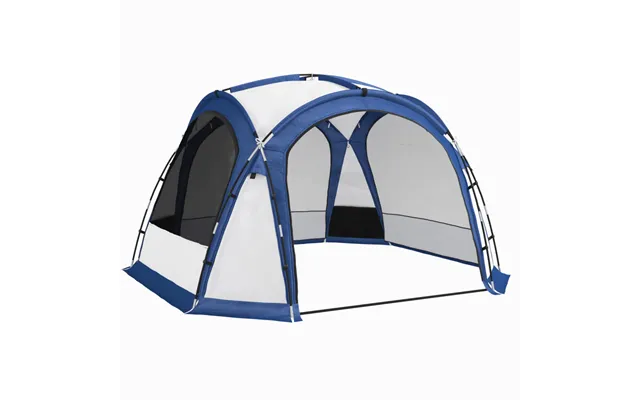 Unbranded 8 Person Camping Tent - Zipped Mesh Doors & Lamp Hook product image
