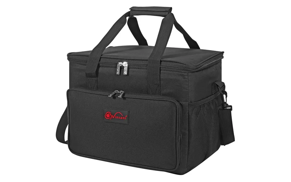 Vinsani 24l Black Cooler Bag - 24 Litre Capacity