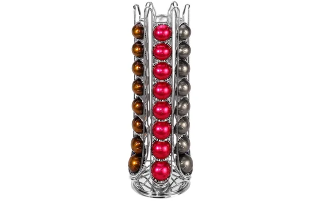 Vinsani Chrome Coffee Pod Stand - Holds 48 Pods product image