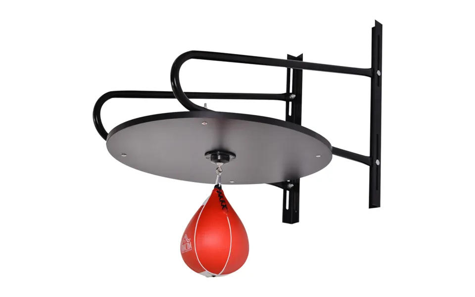 Wall-mounted Speed Bag Platform Kit Steel & Mdf Punching Ball Hanger Set Adjustable