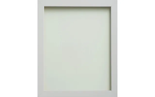 White Mdf Picture Frame With Perspex Front - 14x14 Inch 35.6x35
