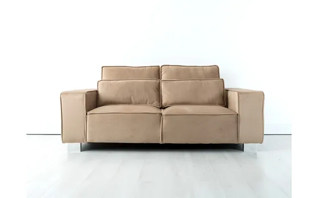 Sloane Luxury 3 Seater Sofa Plush Velvet Mink