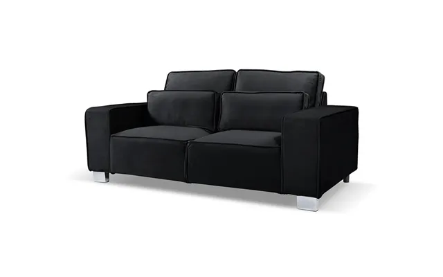 Sloane Luxury Large 3 Seater Sofa Black
