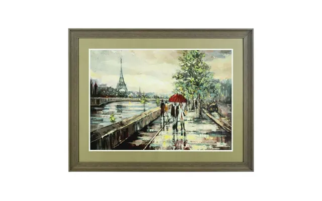 Agatiyo Framed Paris Wall Art In Multi Coloured