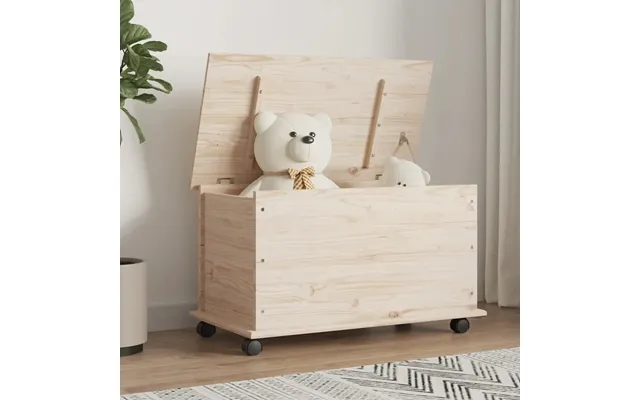 Akron Wooden Blanket Box In Natural