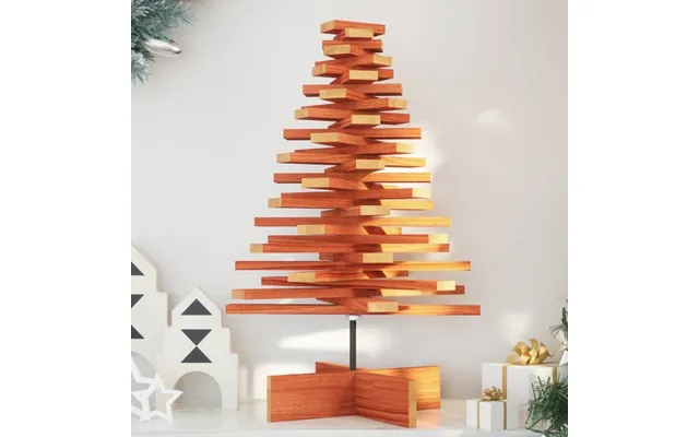 Aurelia 80cm Wooden Christmas Tree - Brown