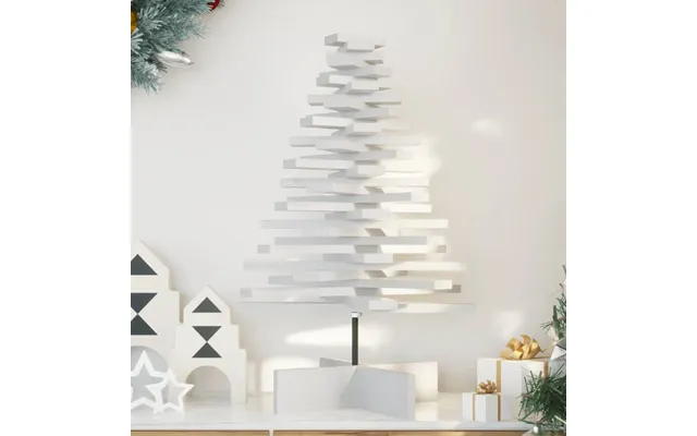 Aurelia 80cm Wooden Christmas Tree - White