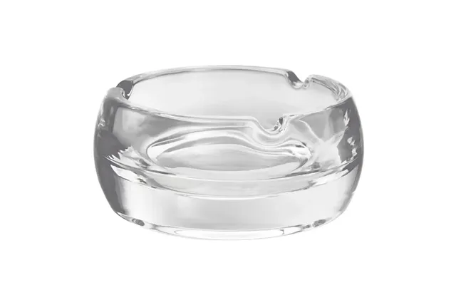 Beaumont Small Crystal Plain Ashtray In Clear
