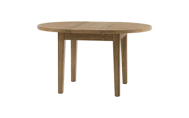 Bethesda Wooden Round Extending Dining Table In Natural