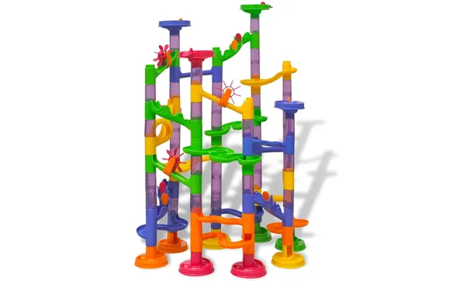 Brevard Multicolour Plastic Kids Marble Run Game