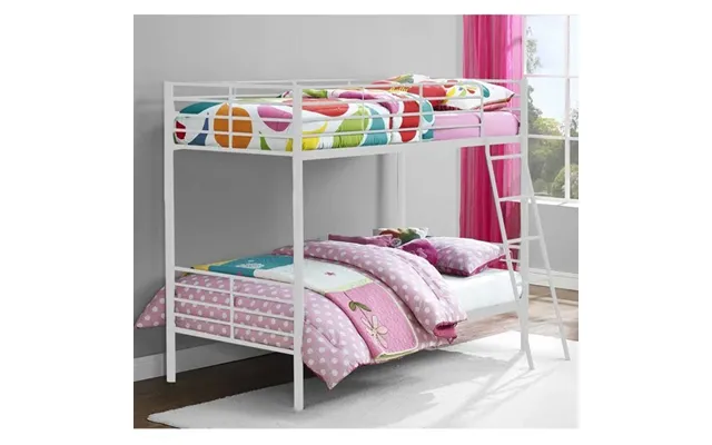 Burg Metal Children Bunk Bed In White