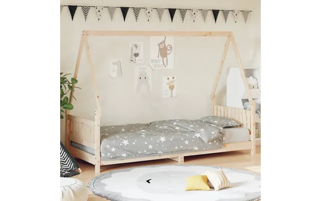 Catoosa 80x200cm Wooden Children Daybed In Natural