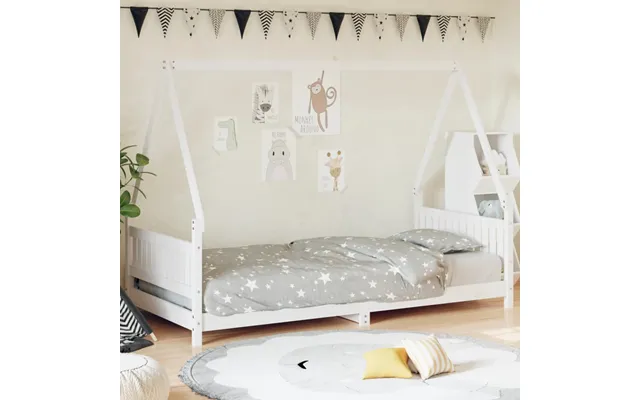 Catoosa 90x190cm Wooden Children Daybed In White