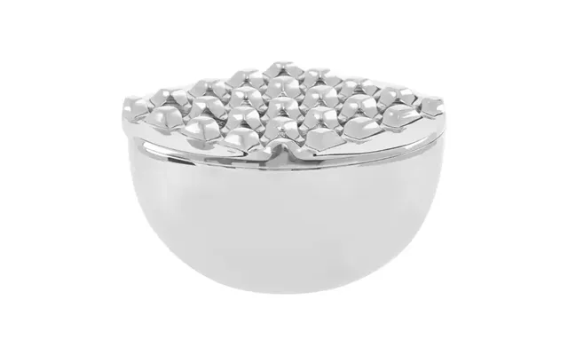 Charlton Aluminium Ashtray In Silver Nickel