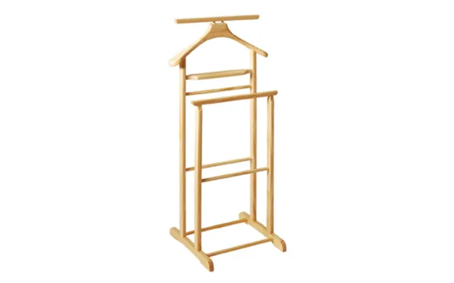 Clarkdale Wooden Valet Stand In Natural