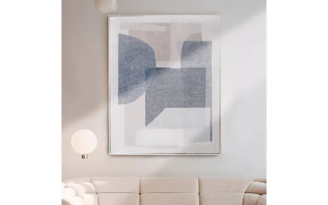 Colindale Canvas Rectangular Geometric Wall Art In Multicoloured