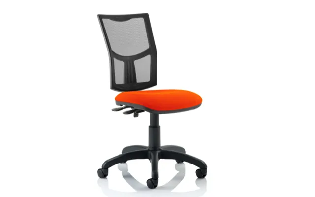 Eclipse Ii Mesh Back Office Chair In Tabasco Red No Arms