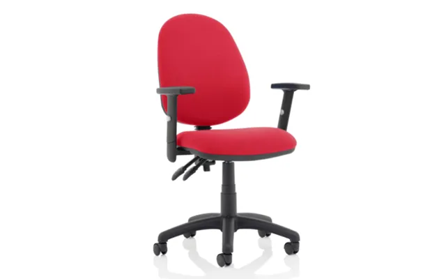 Eclipse Ii Office Chair In Bergamot Cherry With Adjustable Arms