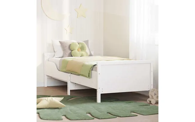 Eustis Wooden Extendable Kids Bed In White
